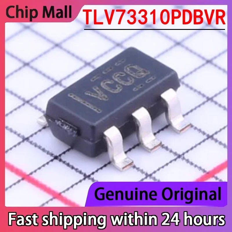 10PCS New TLV73310PDBVR Package SOT23 Low-voltage Drop Voltage Regulator (LDO) Chip