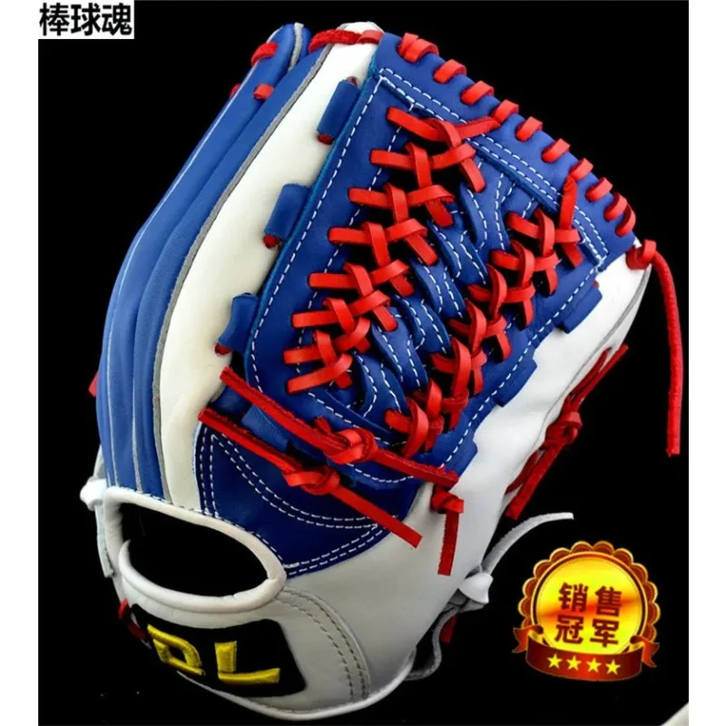 

2026 new Sports Baseball Gloves oxhide Adult Strike Catch Softball gloves 11.5/12.5 inches Suitable for right-handed pitching