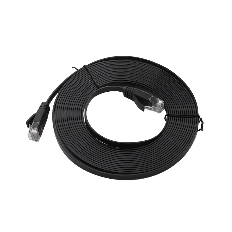 CAT6 Flat Ethernet Cable RJ45 Internet Lan Cable Networking Ethernet Patch Cord CAT 6 Network Cable For Computer Router Laptop