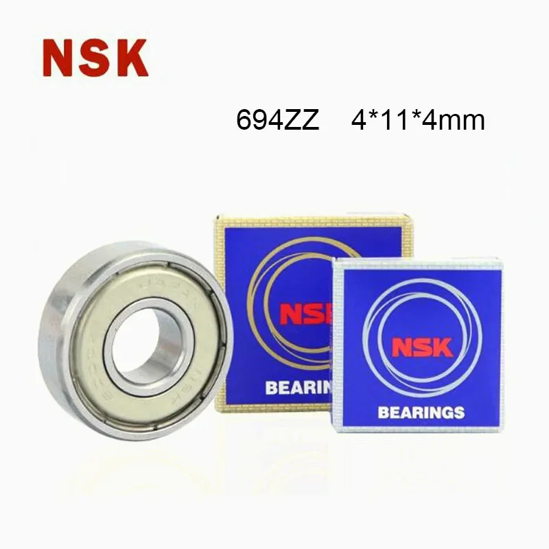 Origin NSK Factory 694ZZ Bearing ABEC-9  4x11x4 mm Miniature 694 ZZ Ball Bearings 619/4 ZZ EMQ Z3 Quality 2022 Hot Sales