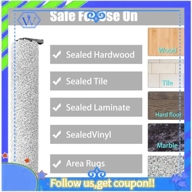 

Простая в использовании роликовая щетка, запасные части для робота-пылесоса, серый пластик для стиральной машины Midea Eureka FC9 FC9-Flash X8