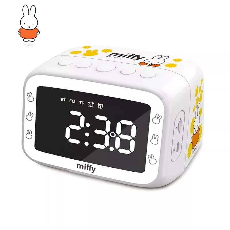 

Будильник Miffy, умные многофункциональные цифровые часы, цифровое устройство отображения времени, специальный стол для студентов, рождественский подарок
