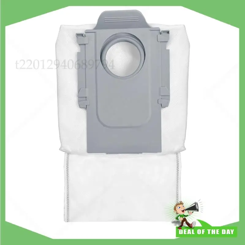 -ABPO 6 قطعة كيس لجميع الغبار كيس النفايات الغبار ل Roborock Q Revo Maxv / Roborock P10 Pro جهاز آلي لتنظيف الأتربة استبدال أجزاء الملحقات