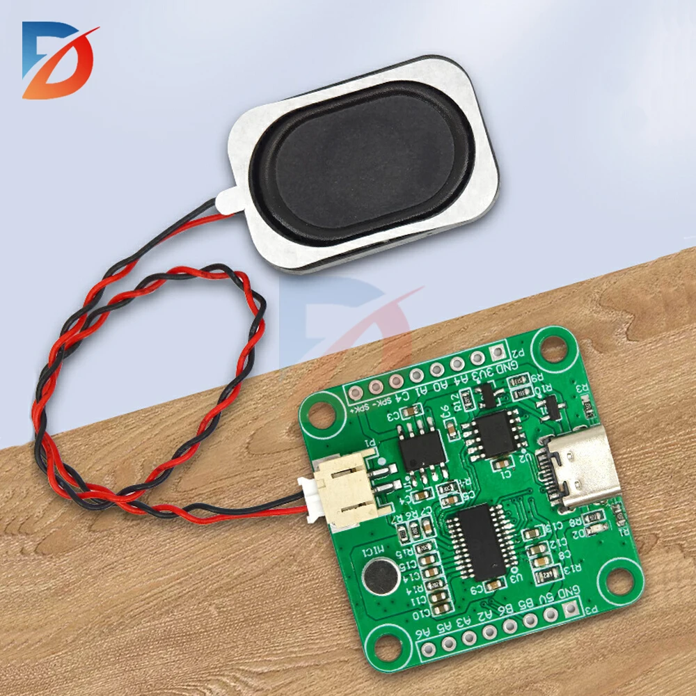 

Deepseek Ai DC 5 В Snr9912Vr Автономный модуль платы для распознавания речи Вторичная разработка Интерфейс типа C