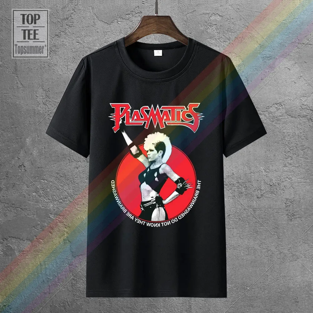 Plasmatics Coup Detat camiseta negra Wendy O. Camiseta de algodón negro para hombre, camisa de William