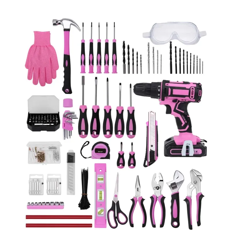

Tools Set Power 267 Pcs Hand Tooled Leather Bags Electric Power Tool Set