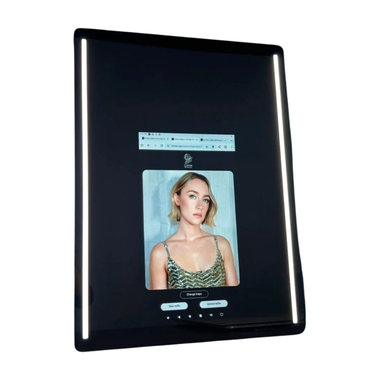 Vercon Smart Touchscreen Barber Mirror HD Camera And WiFi, Revolutionizing Beauty Salons Through Virtual Try-Ons And Engagement