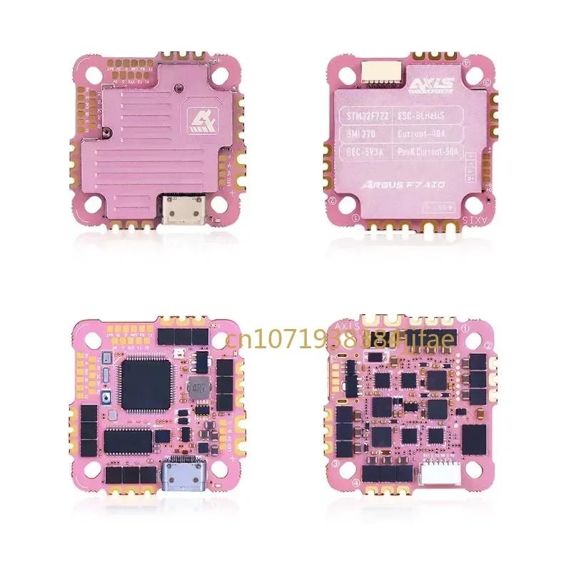 Control de vuelo aplicable a axislying Argus F7aio 40A, máquina circular FPV, enchufe directo O3