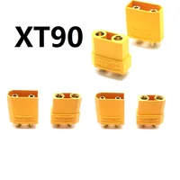 5 /10/20/50 pares XT90 XT-90 XT90H conector tipo bala macho y hembra para Motor de batería Lipo RC, ESC y cable de carga