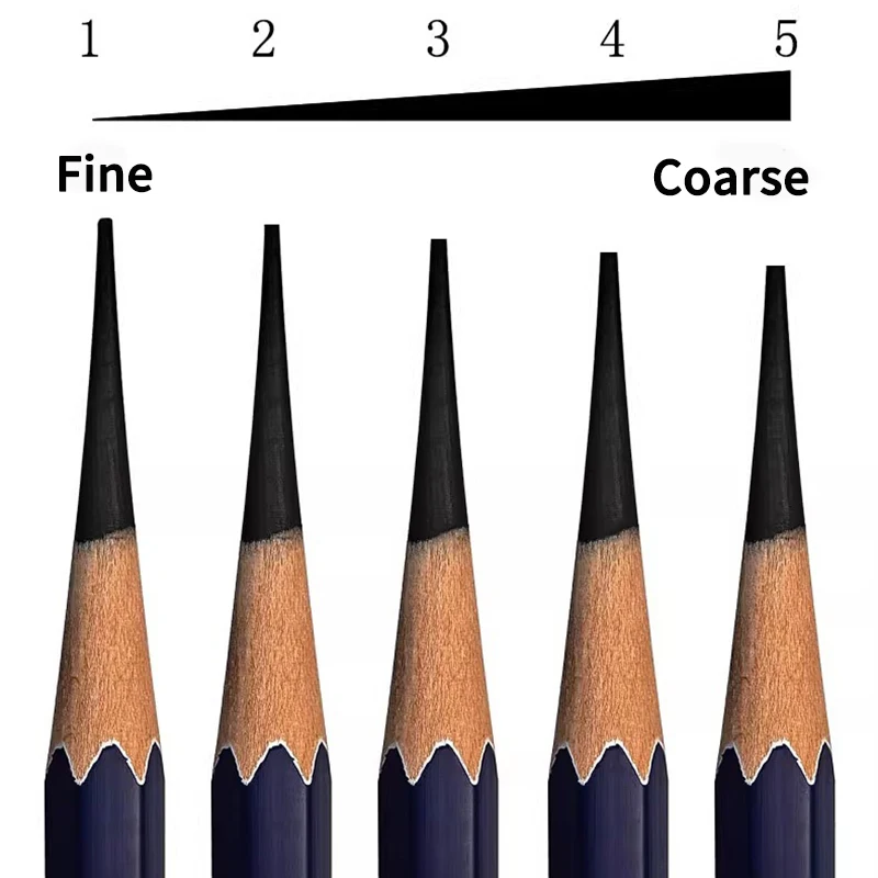 Adjustable Pencil Sharpener with Long Lasting Blade Hand Crank Table Sharpeners Machine for Graphite Pencil Artists Stationery