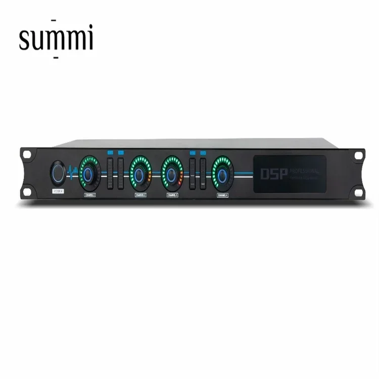 Professional sound system equipment Feedback Suppression Processor Destroyer Suppressor dsp audio 4 In 4 Howling suppression