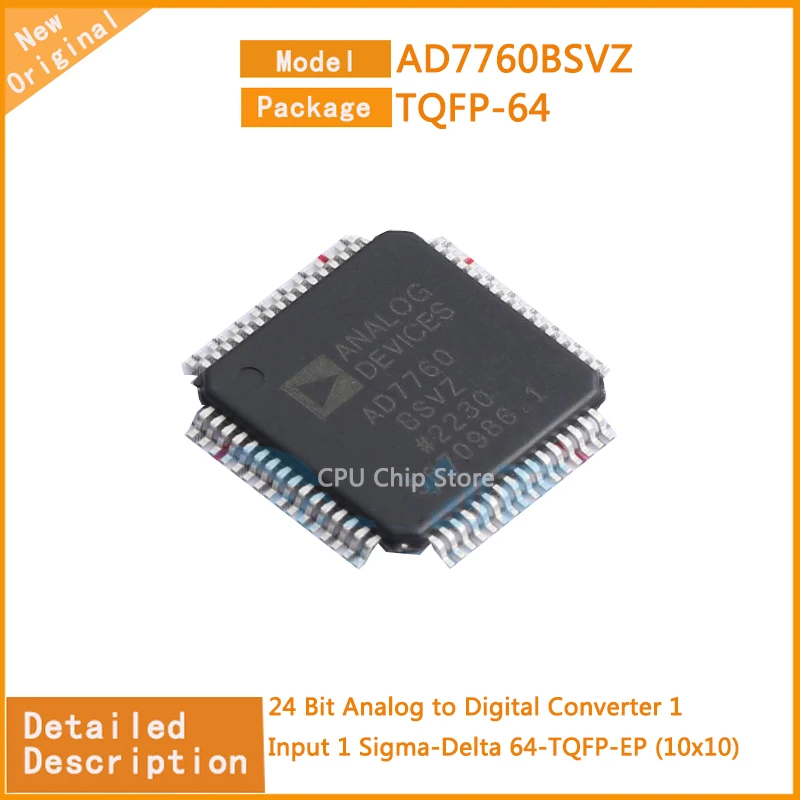 1~5pcs-new-original -ad7760bsvz-ad7760-24-bit-analog-to-digital-converter-1-input-1-sigma-delta-64-tqfp-ep-10x10