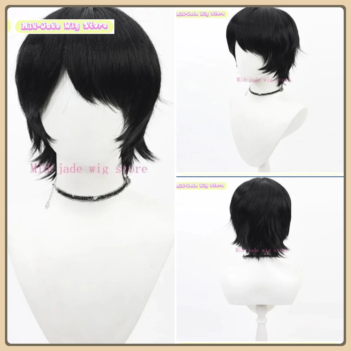Kamen Rider construire Sento Kiryu Cosplay perruque Anime jeu de rôle Halloween fête Performance cheveux synthétiques mi-jade perruque magasin