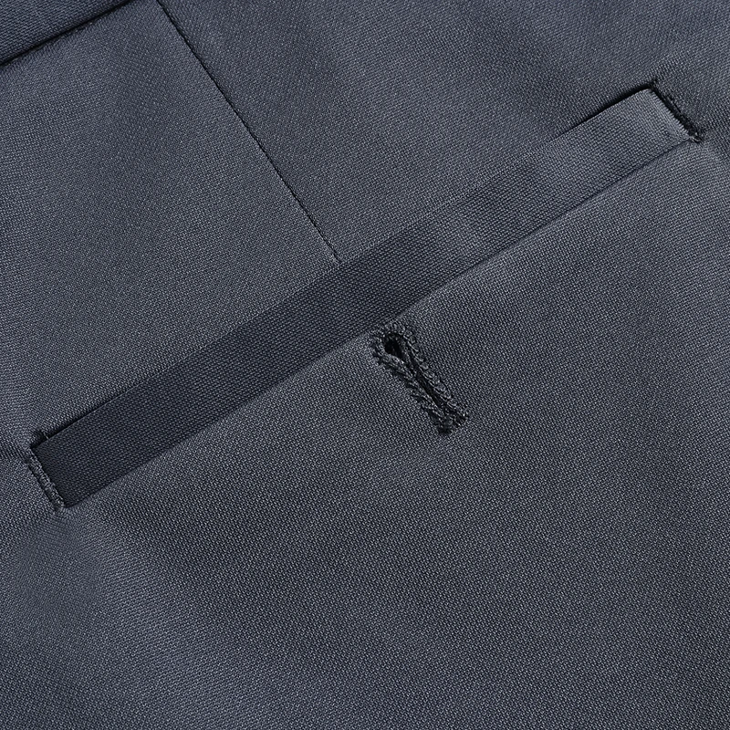 29-42 Men's Summer Pants Thin Straight Stretch Casual Pants with No Trace No Ironing Fabric Silky and Cool Feeling