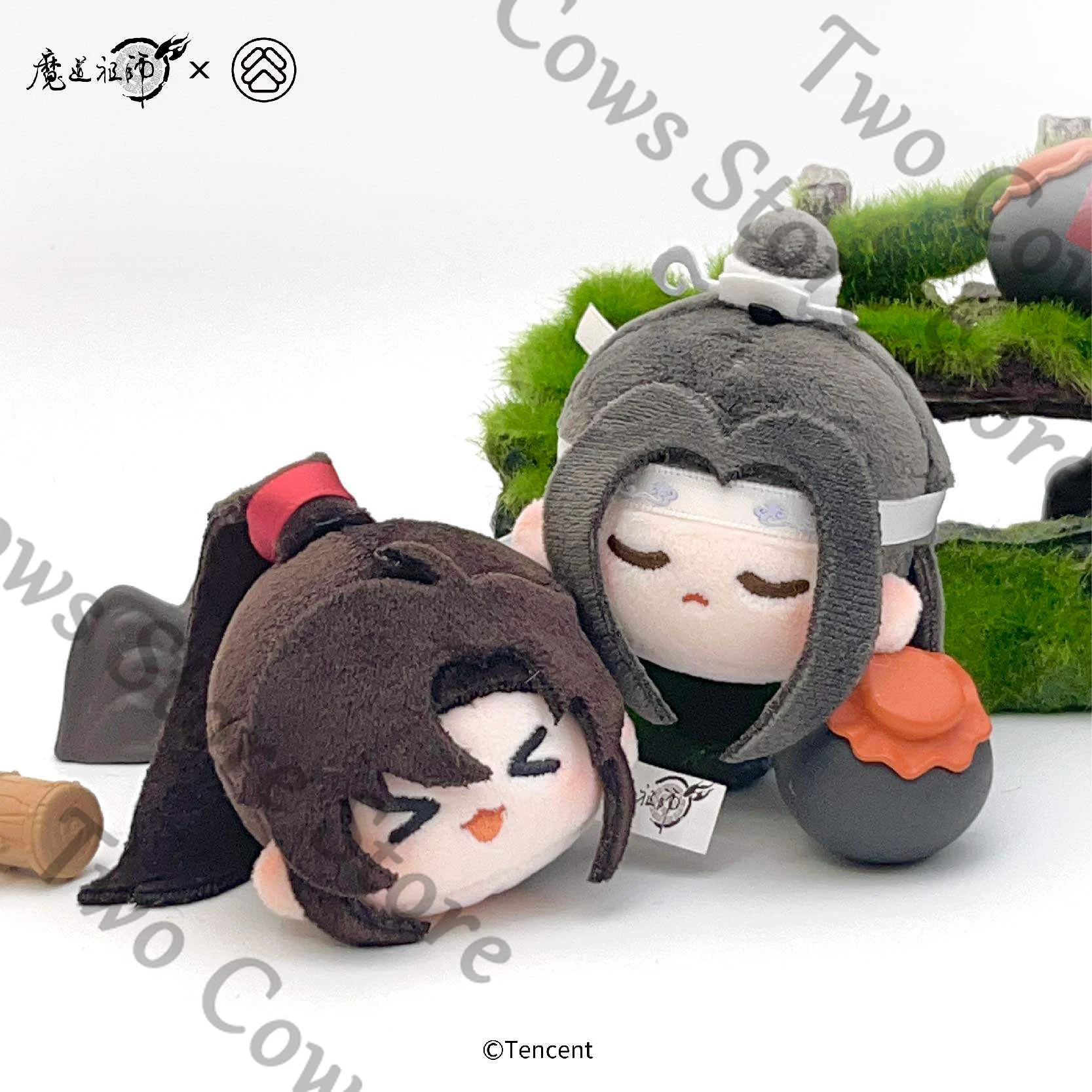 

Genuine Grandmaster of Demonic Cultivation Birthday 5cm pluhs toys Doutuan Tuan Cotton Doll colleagues WeiWuXian collect gift