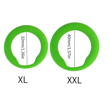 Niestandardowy pierścień silikonowy 1 szt. z pierścieniem z folii aluminiowej