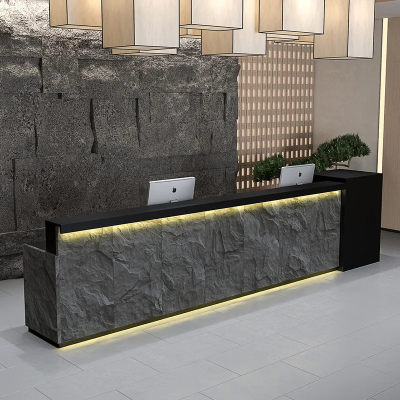 

Contemporary Boutique Reception Desks Service Hotel Supermarkets Designer Restaurant Reception Desks Modern Toonbank Furniture