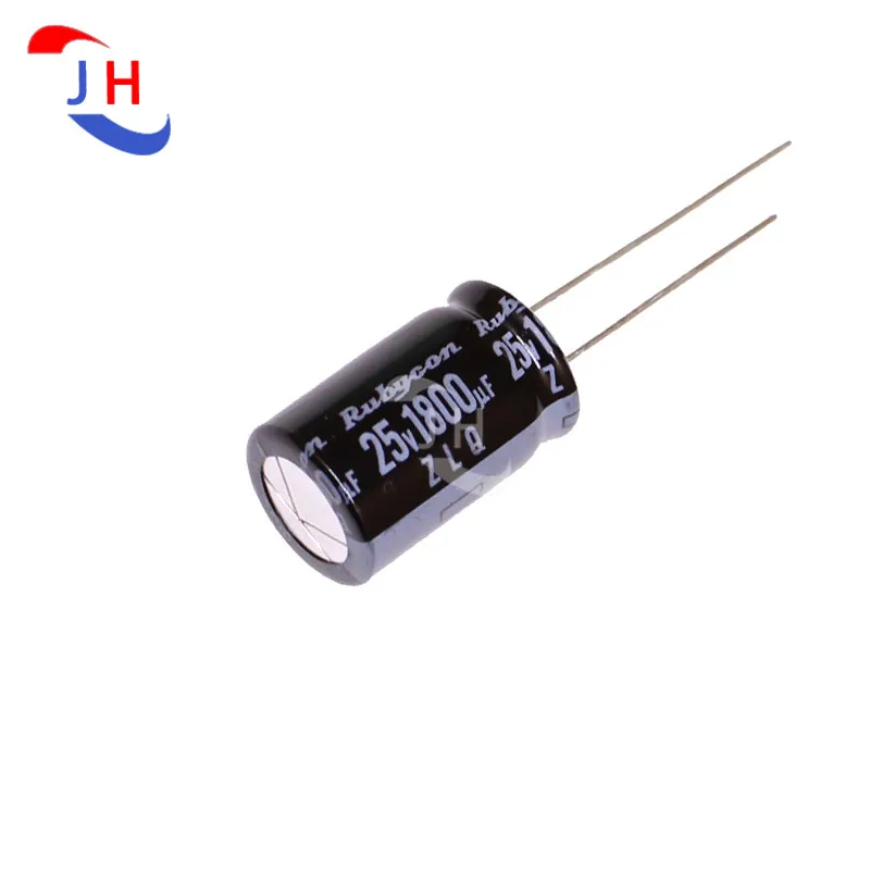 5/10PCS New Aluminum Electrolytic Capacitor 25v1800uf 12.5*20 ZLQ Can Replace 1500uf 5mm Pitch 25V 1800UF