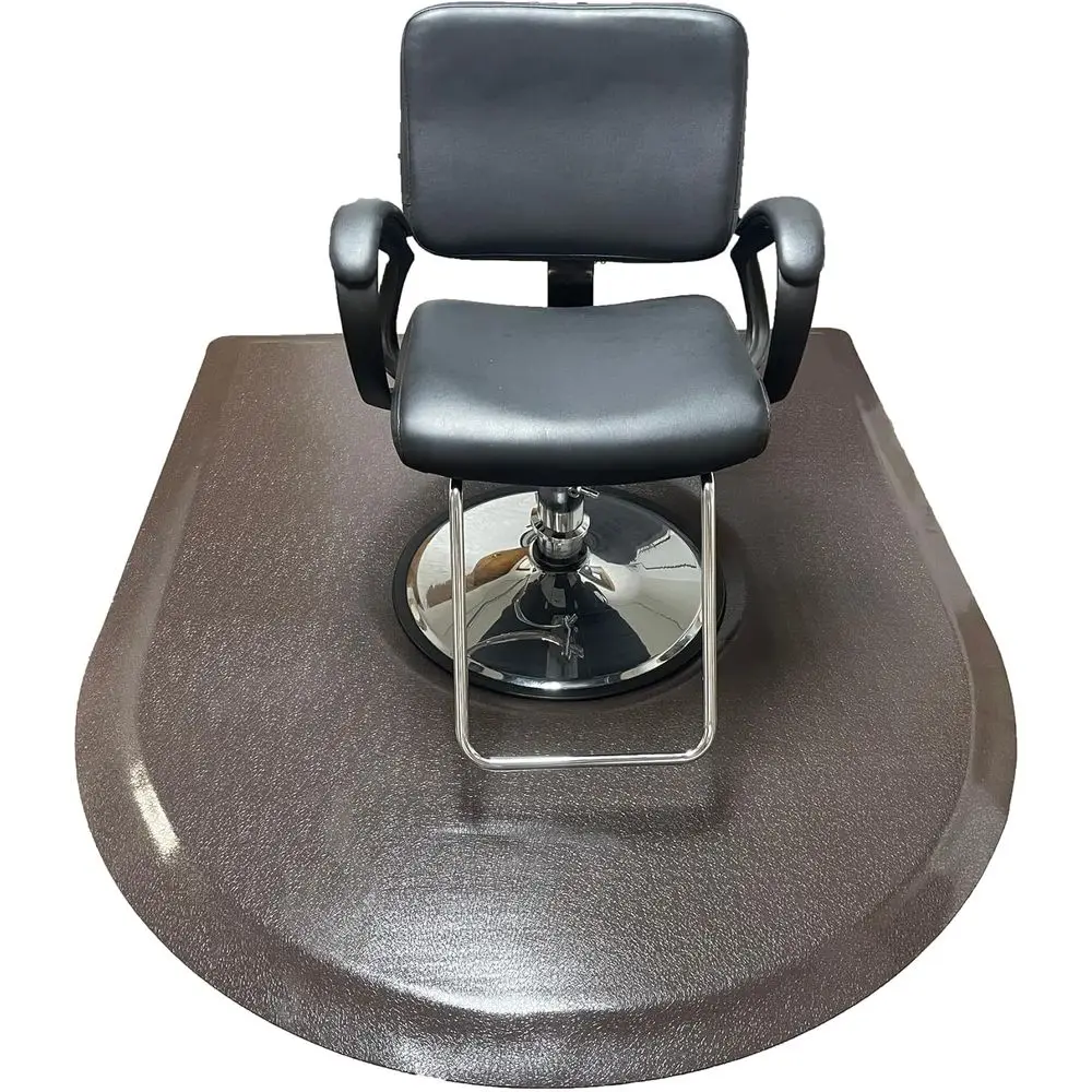 

Большой коврик для салона и парикмахерского кресла против усталости, 6x7 футов, толщина 7/8 дюйма, коричневый, сделано в США