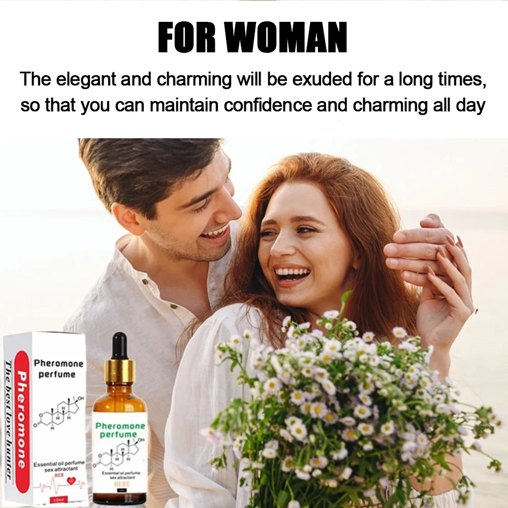 Sex Pheromone For Man Attract Women Androstenone Sexually Long-lasting Stimulating Fragrance Oil Flirting Sexy Perfume Product