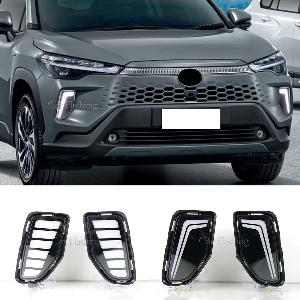 トヨタ カローラクロス 2024 2025用 車用LED DRL デイタイムランニング