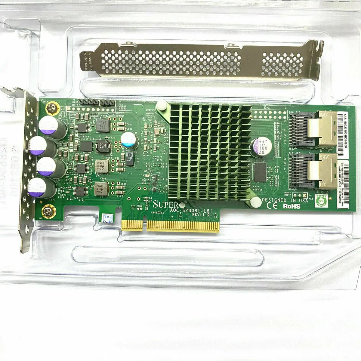 Supermicro AOC-S2308L-L8i PCIe 3.0 6Gbps HBA P20 IT Mode ZFS FreeNAS unRAID