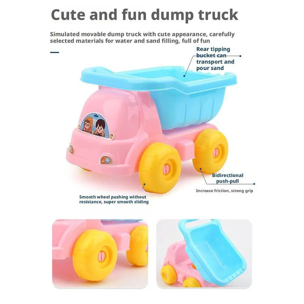 Juego de juguetes de arena para playa al aire libre, kit completo de herramientas para niños para jugar en la arena y crear castillos