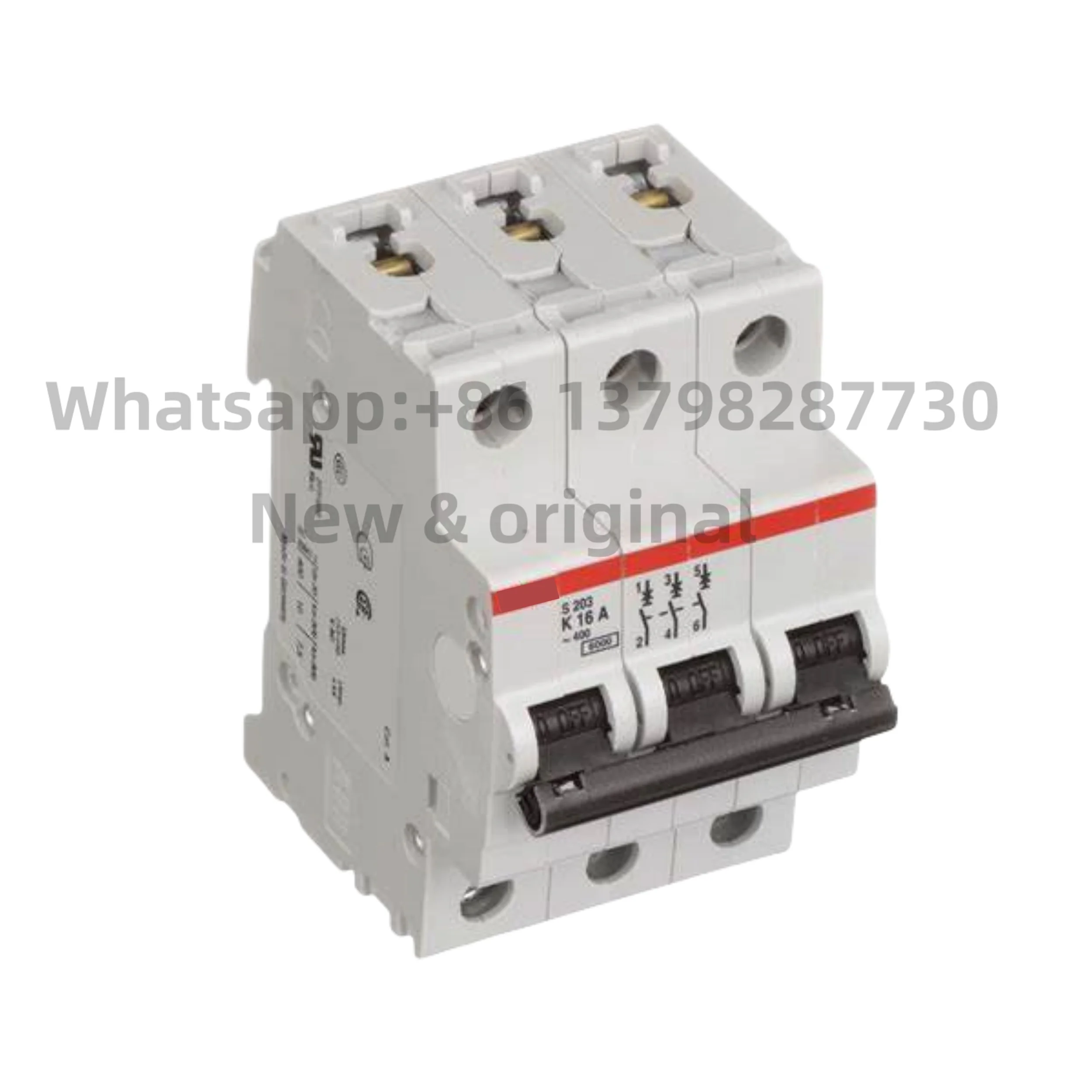 New original Miniature circuit breaker S203-K16 3P 16A K type air switch