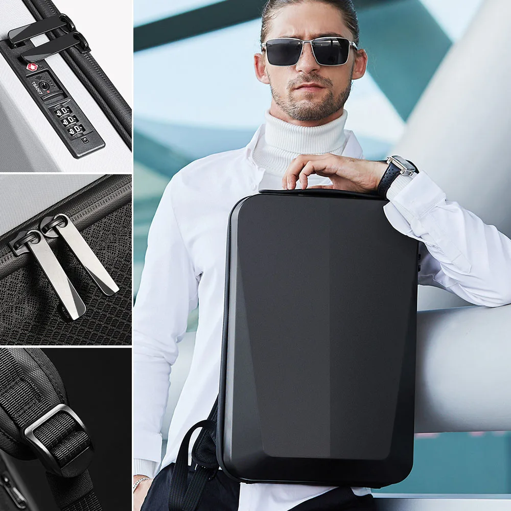 Imagem -02 - Bolsa Impermeável para Laptop para Homens Mochila de Negócios Bolsa de Ombro Masculina Lenovo Air Pro Macbookpro 11 12 13.3 14 15.6 hp Dell Xiaomi Novo