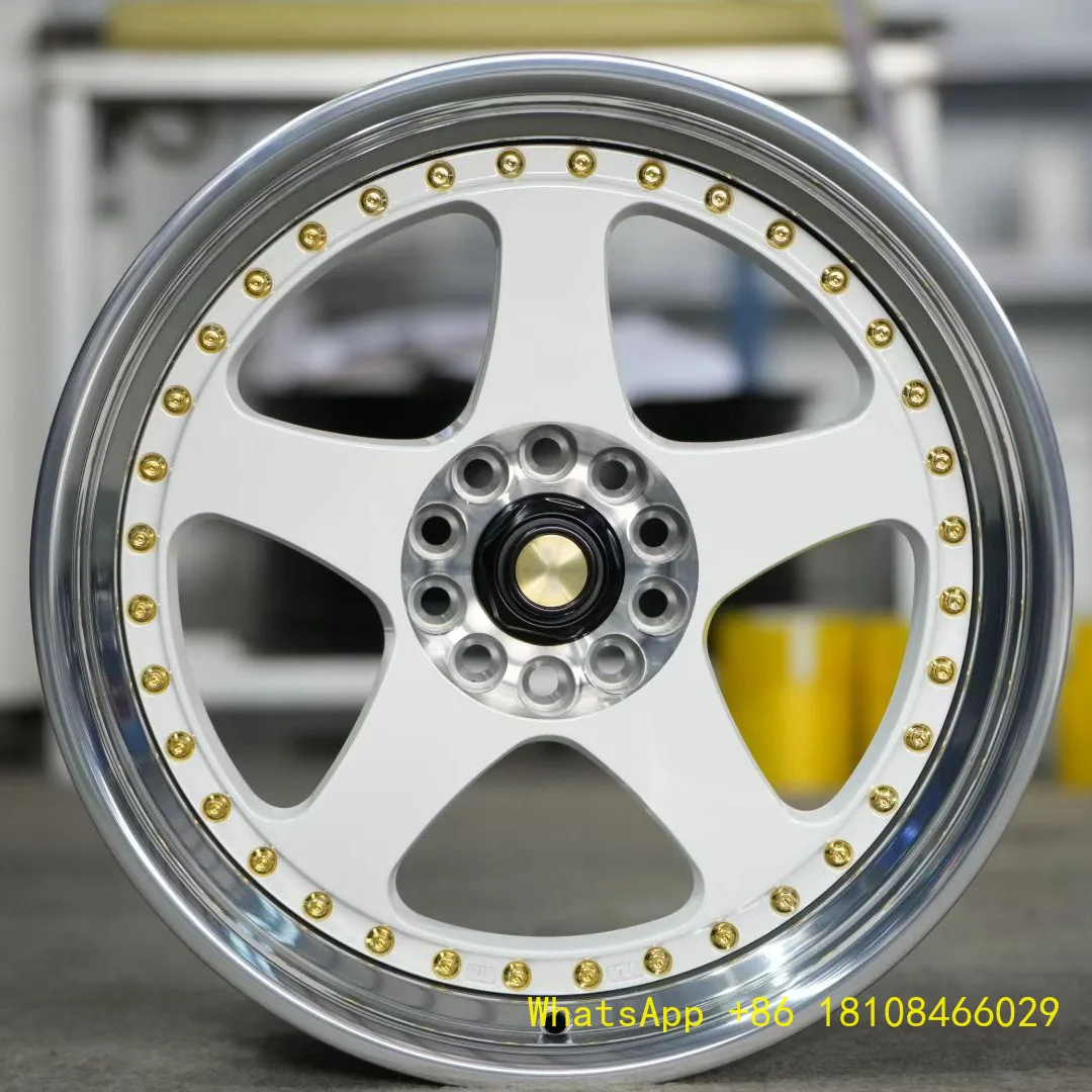 

18-22 Inch Custom 5 Spoke 2-Piece Forged Wheels 5x112 5x114.3 5x120 for Sports Cars