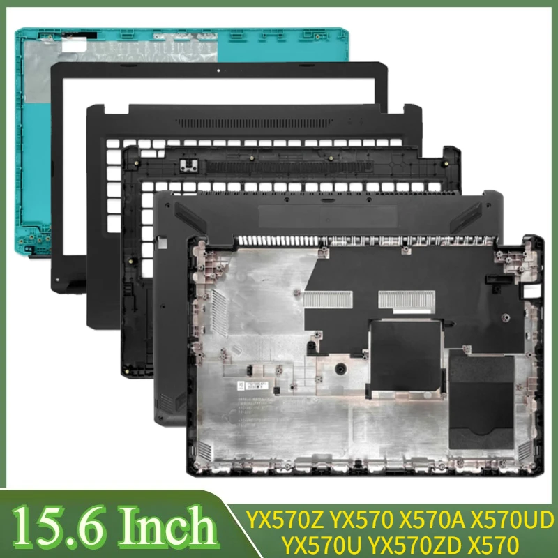 

15,6 "Новинка для YX570Z YX570 X570A X570UD YX570U YX570ZD X570, задняя крышка ЖК-дисплея для ноутбука, передняя панель, упор для рук, верхняя верхняя нижняя часть корпуса