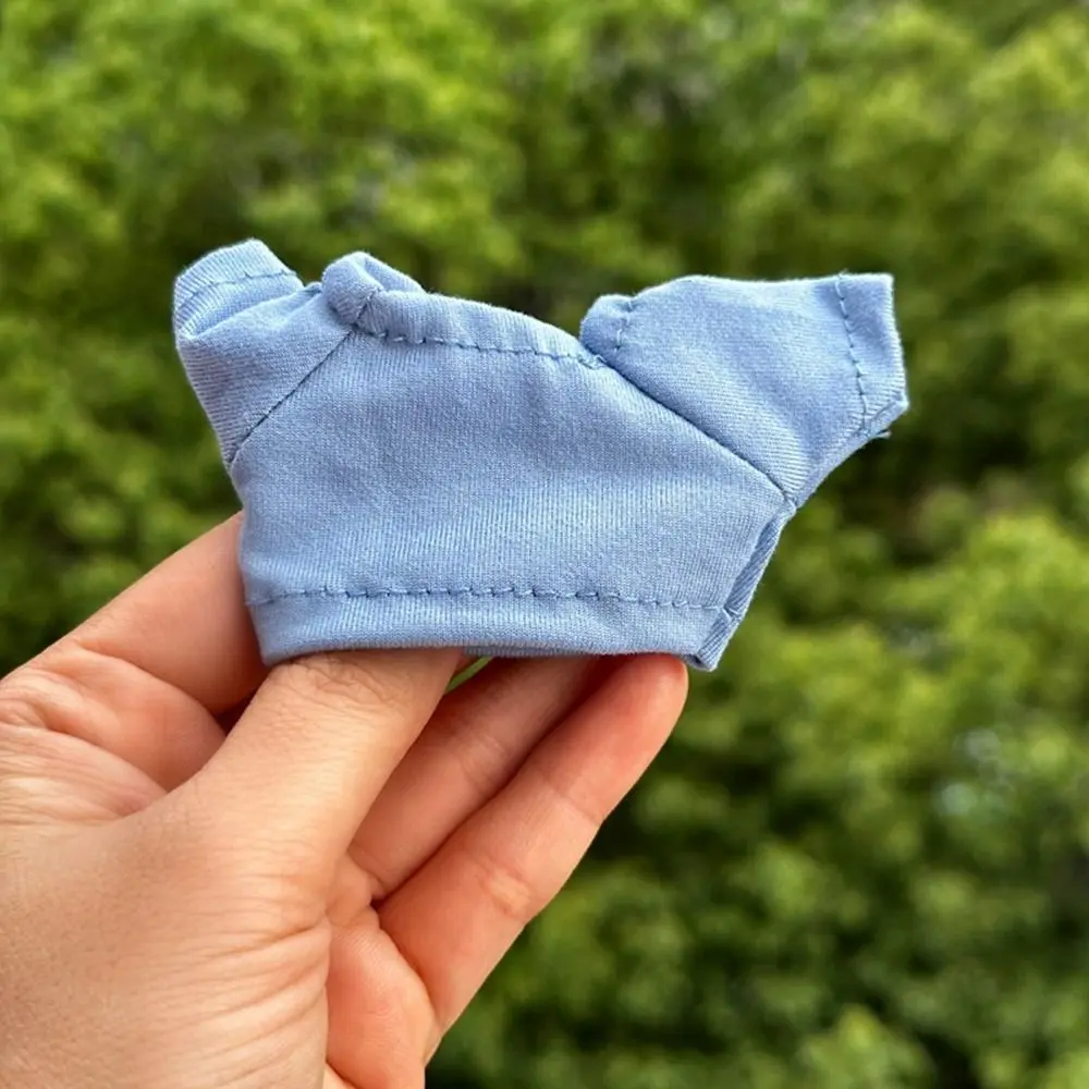 

Одежда для куклы 10 см в Новом Модном стиле, аксессуары для игрушек высокого качества, эластичный наряд для куклы-идола, футболка, свитеры, хлопковые набивные куклы