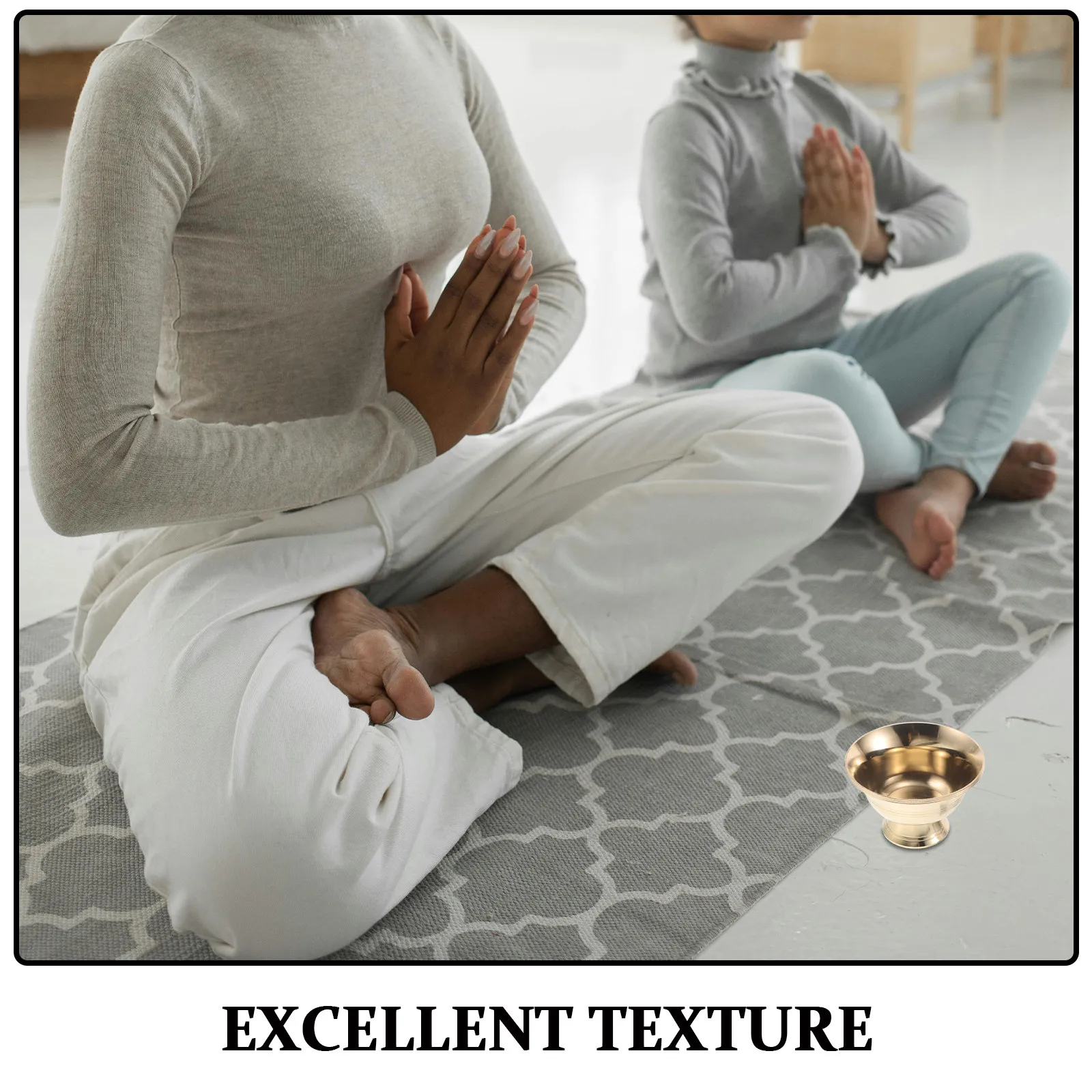 Sauna Aromatherapy Cup Copper Heat Resistant Essential Oil Holder Stable Secure Design for Sauna Spa Steam Room Diffuser Tray