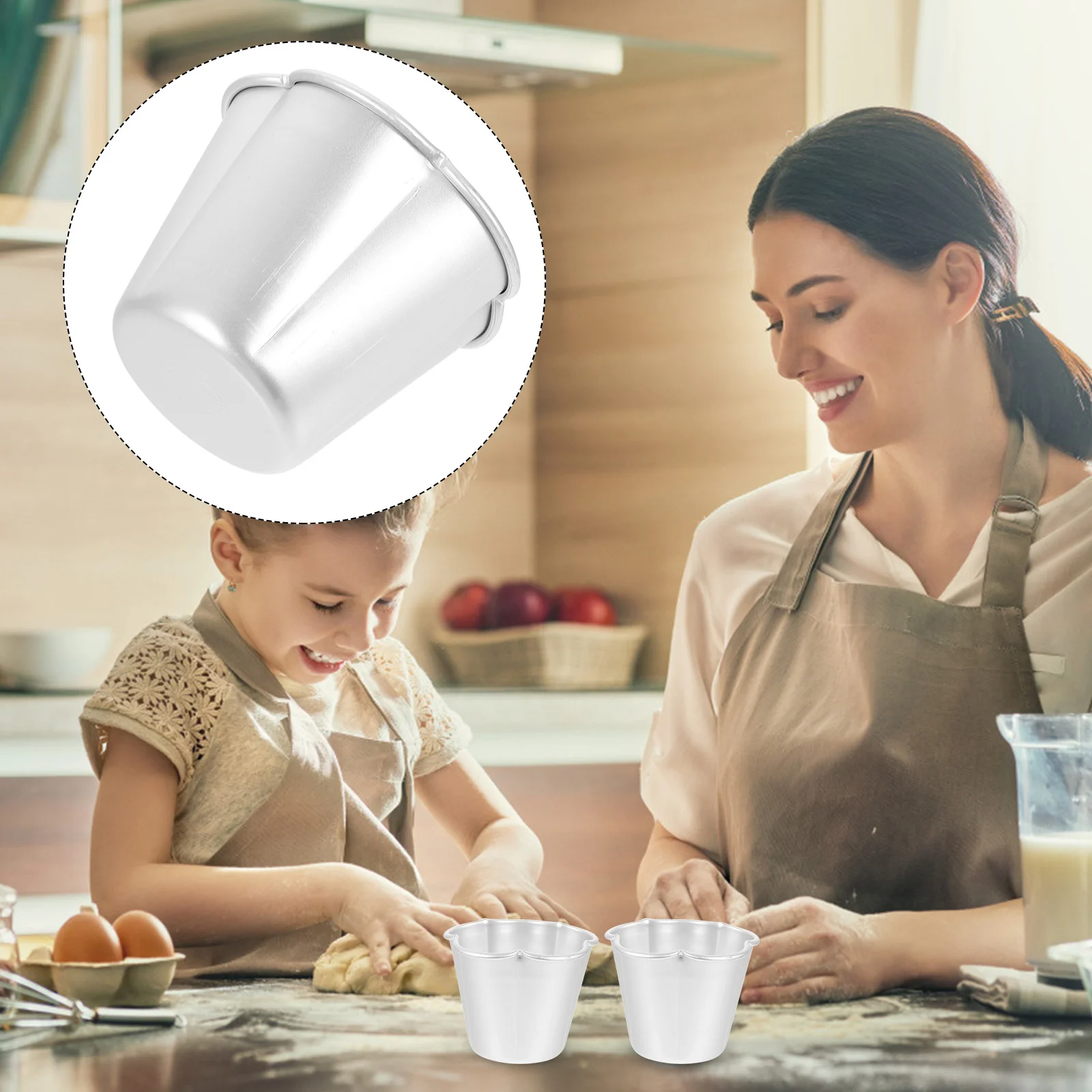 

4pcs Fruit Jelly Pudding Molds Baking Silicone Non-Stick Diy Dessert Cake Tart Making Tool Kitchen Bakeware Supply