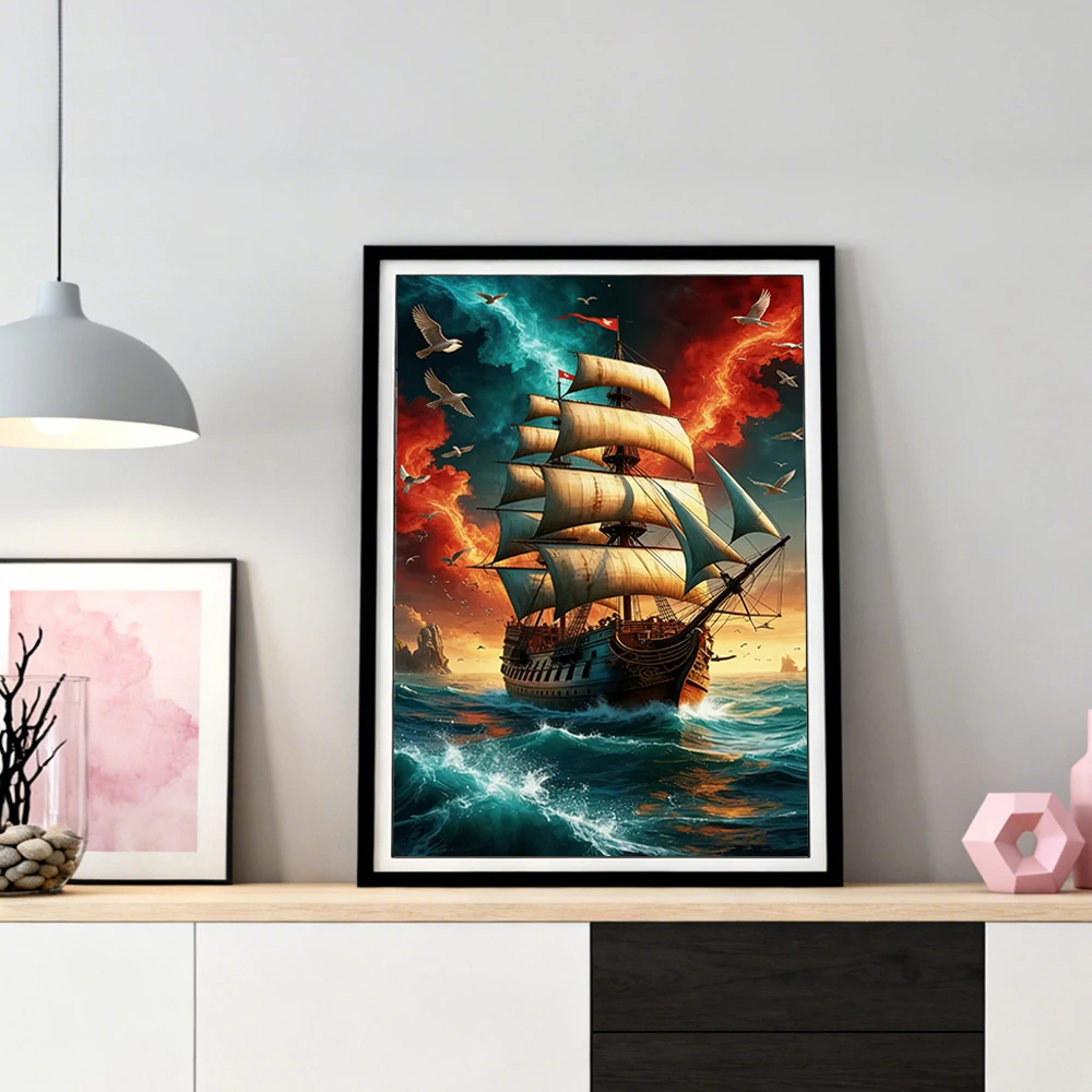 Алмазная мозаика без рамы: Нов – обзор и цена Resin Art Home Decor