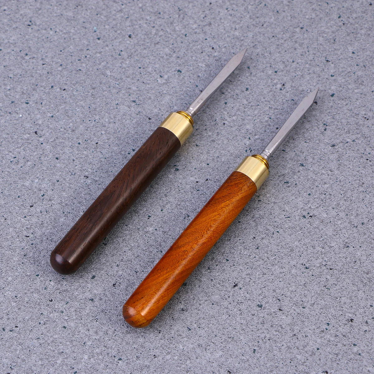 

Tea Knife and Needle Black Ebony Tong Stainless Steel Polished Handle Brewing Tool