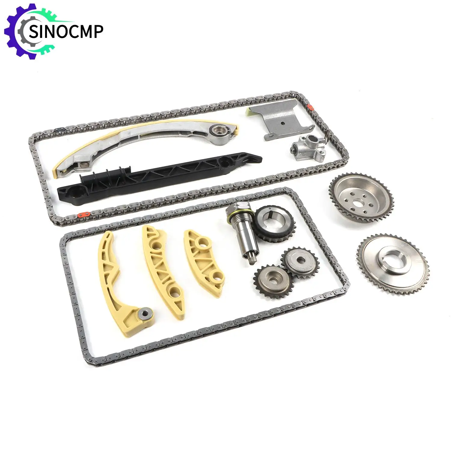 Kit de cadena de distribución del motor para Buick LaCrosse Verano Chevy Cobalt Hhr Malibu Equinox Gmc Terrain Pontiac G5 G6 Solstice Saab Saturn