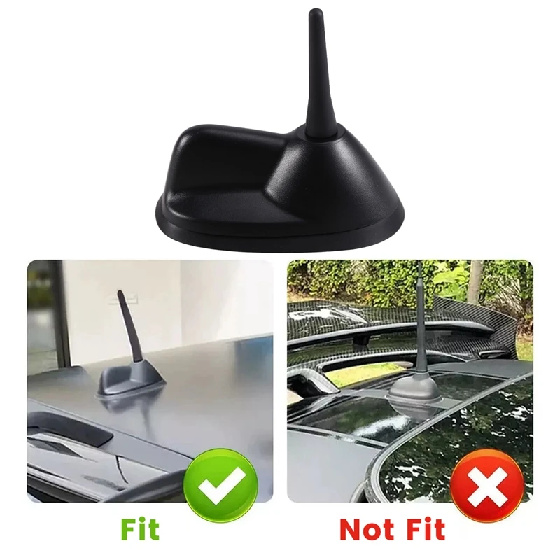 

5Pcs/Set Car Roof Big Antenna Aerial Base Assembly For BMW MINI Clubman Cooper R55 R56 07-14 6520344123 65203456089