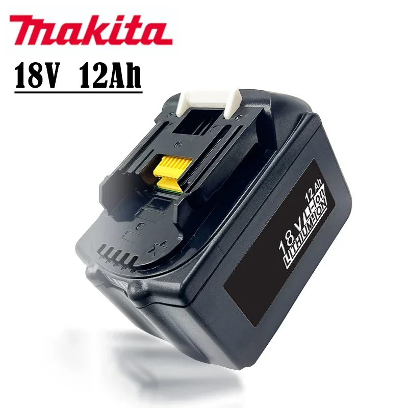 LOOUKO 100% New 18V Makita Lithium-Ion Rechargeable 15-core 12Ah Electric Hand Drill Tool Battery BL1860/BL1830/BL1860B