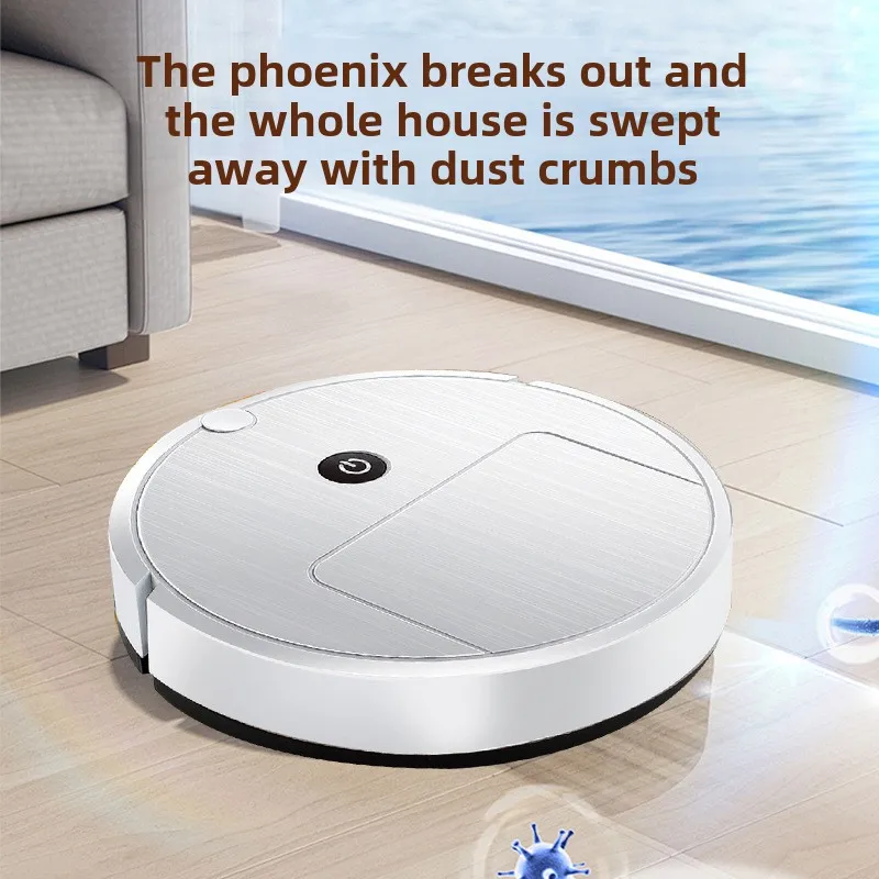 New USB Rechargeable Robot Vacuum | Automatic Floor Mopping Machine for Home | Smart Single Mop Function, Effortless Cleaning