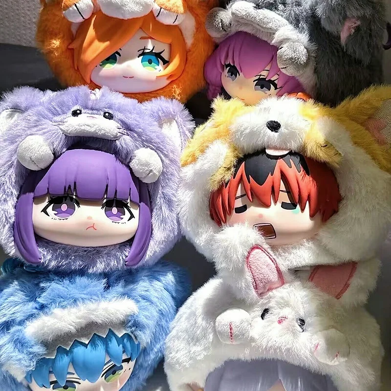 Originele Gong Frieren: Beyond Journey'S End pluche Blind Box Snooze Series Mystery Box Frieren schattige pluche aangepaste hanger cadeau