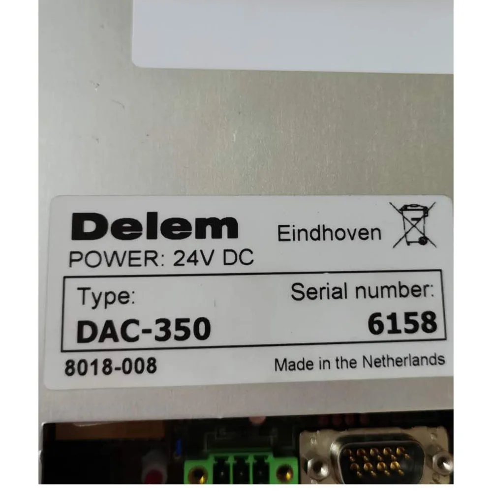 DAC-350  8018-008 System screen For Delem