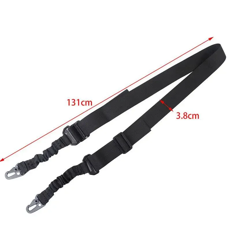 2-Punkt Sling Schultergurt Outdoor Rifle Sling Schultergurt Metallschnalle Gürtel Jagdzubehör