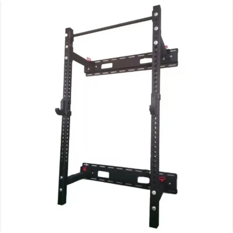 Multifunctional Squat Rack Machine Household Multifunctional Power Cage Squat Rack Smith Power Cage Folding Wall Hanging Cafe