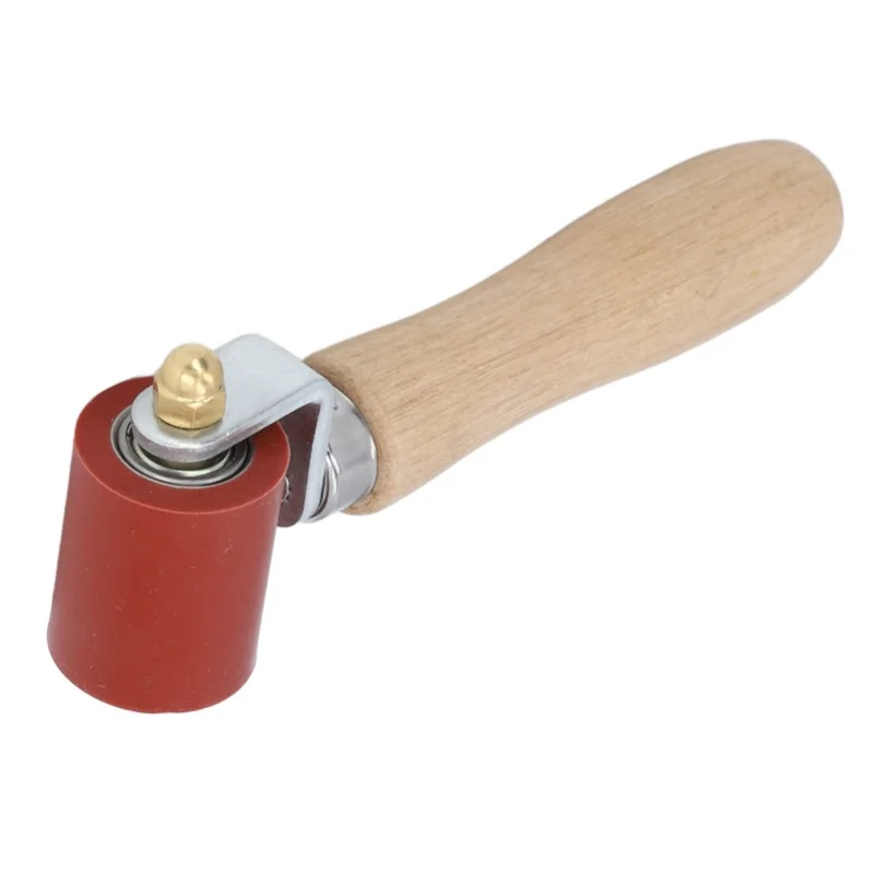 Seam Hand Pressure Roller Professional High Temperature Resistance Silicone Seam Pressure Roller For Roofing PVC Welding Red