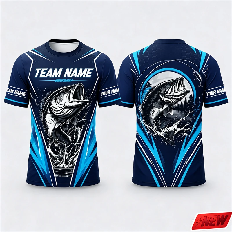 Custom Name Team Fishing Jerse - Outdoor Sport Name review and price