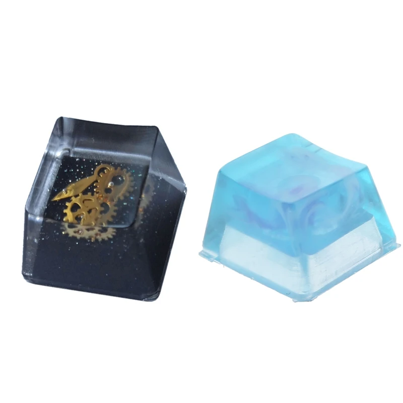 Game Mechanical Keyboard Cap Accessories Epoxy Resin for Cross Shaft Special Keycap Light Transmission Hand