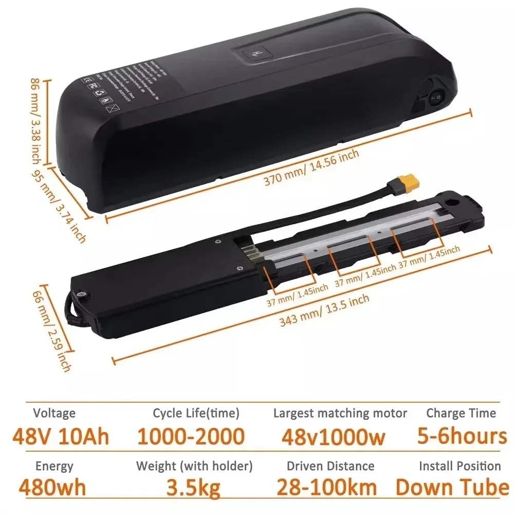 Hailong EBike 배터리 36V 48V 10Ah - Ebike Battery 48V 20Ah Hailong 리뷰 및 가격