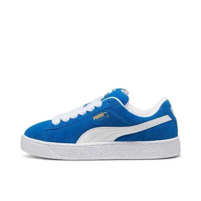 Puma Suede XL Blue White Classic Versatile Men Women Casual Sneakers Outdoor Walking Board Shoes Unisex 395205-01