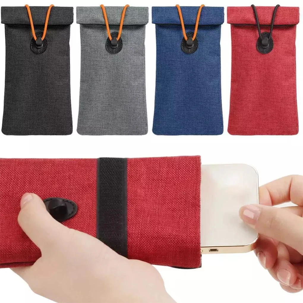 

Car Shielding Key Case Bag Signal Blocking Bag For Car Key Signal Blocking For RFID Phone Leakage RF Information Privacy
